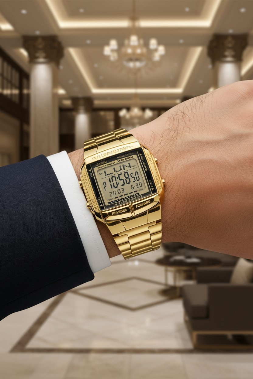 Reloj Casio Vintage DB-360G-9A Dorado