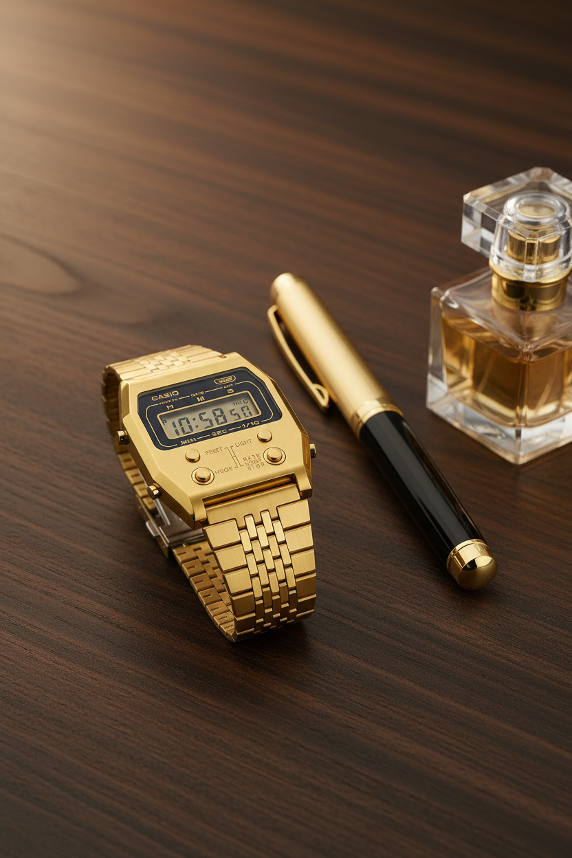 Reloj Casio Vintage A1100G-5 Dorado