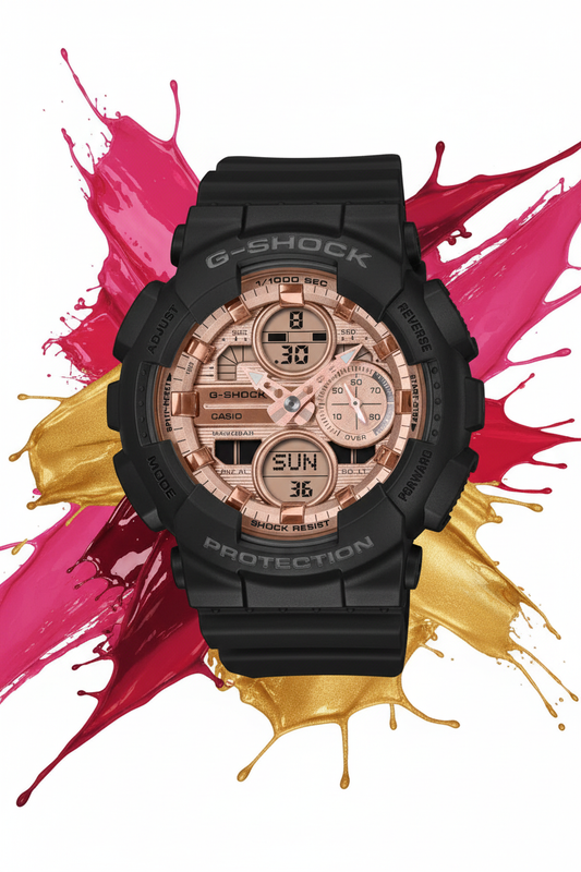 Reloj Casio G-Shock GMA-S140PG-1A Negro