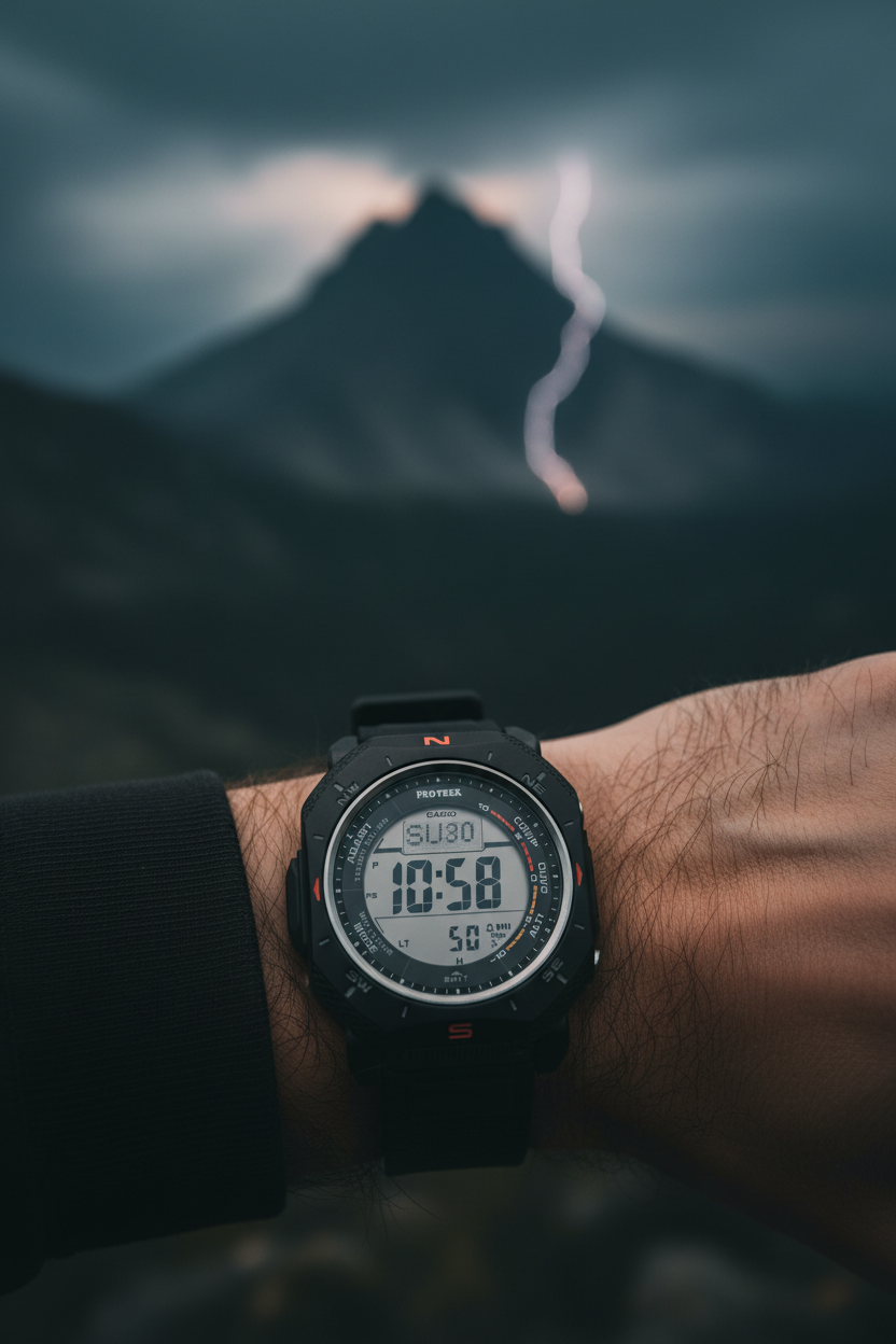 Reloj Casio Pro Trek PRG-69-1 Negro