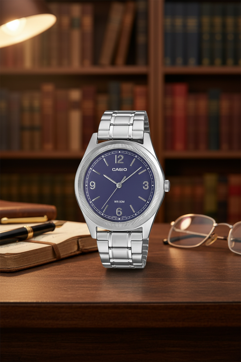 Reloj Casio MTP-B210D-2A2V Azul