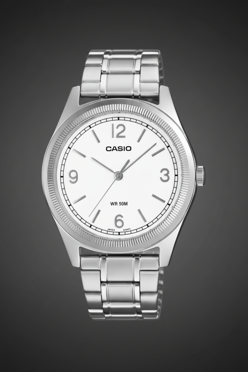 Reloj Casio MTP-B210D-7AV Blanco