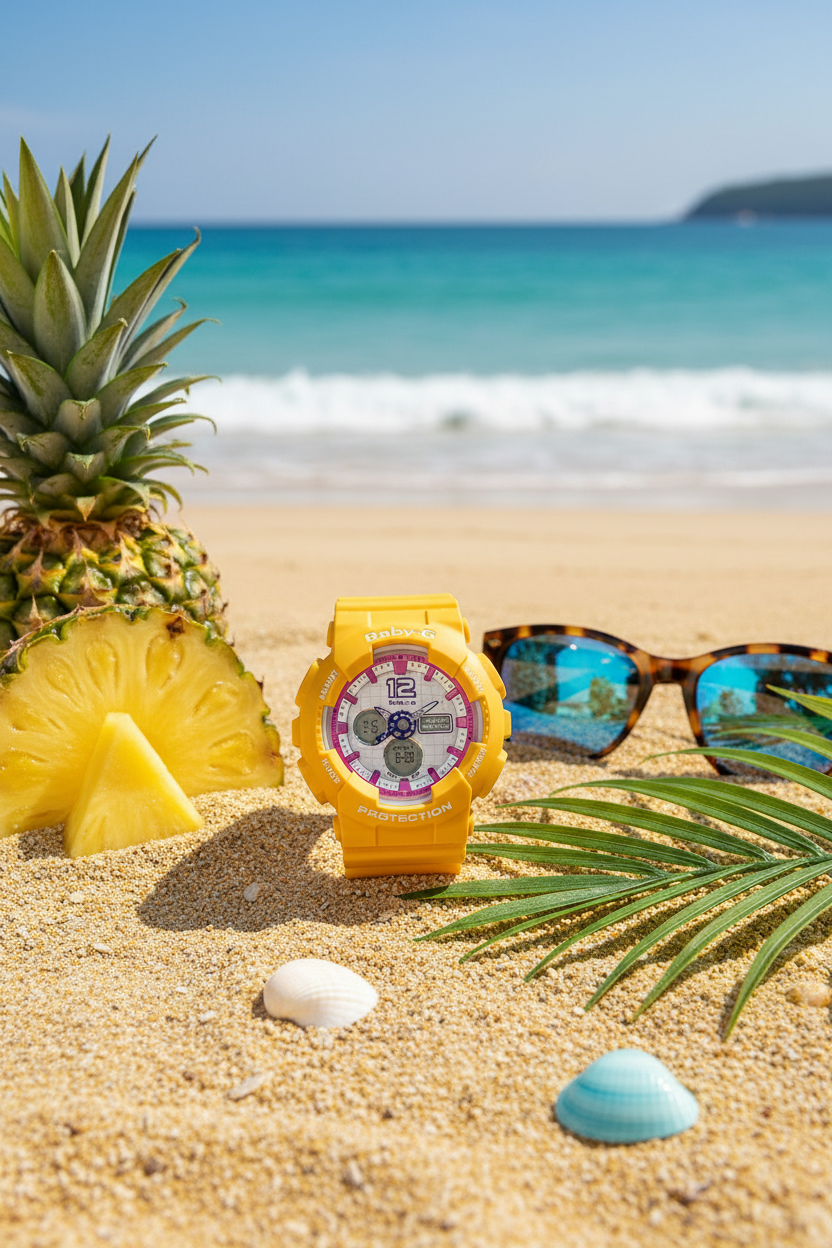 Reloj Casio Baby-G BA-120-9B Amarillo