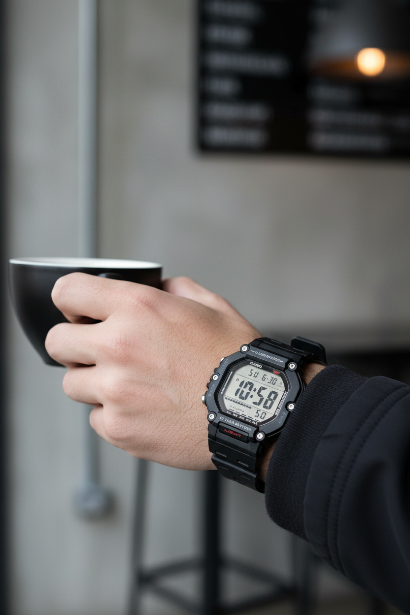 Reloj Casio AE-1600H-1AV Negro