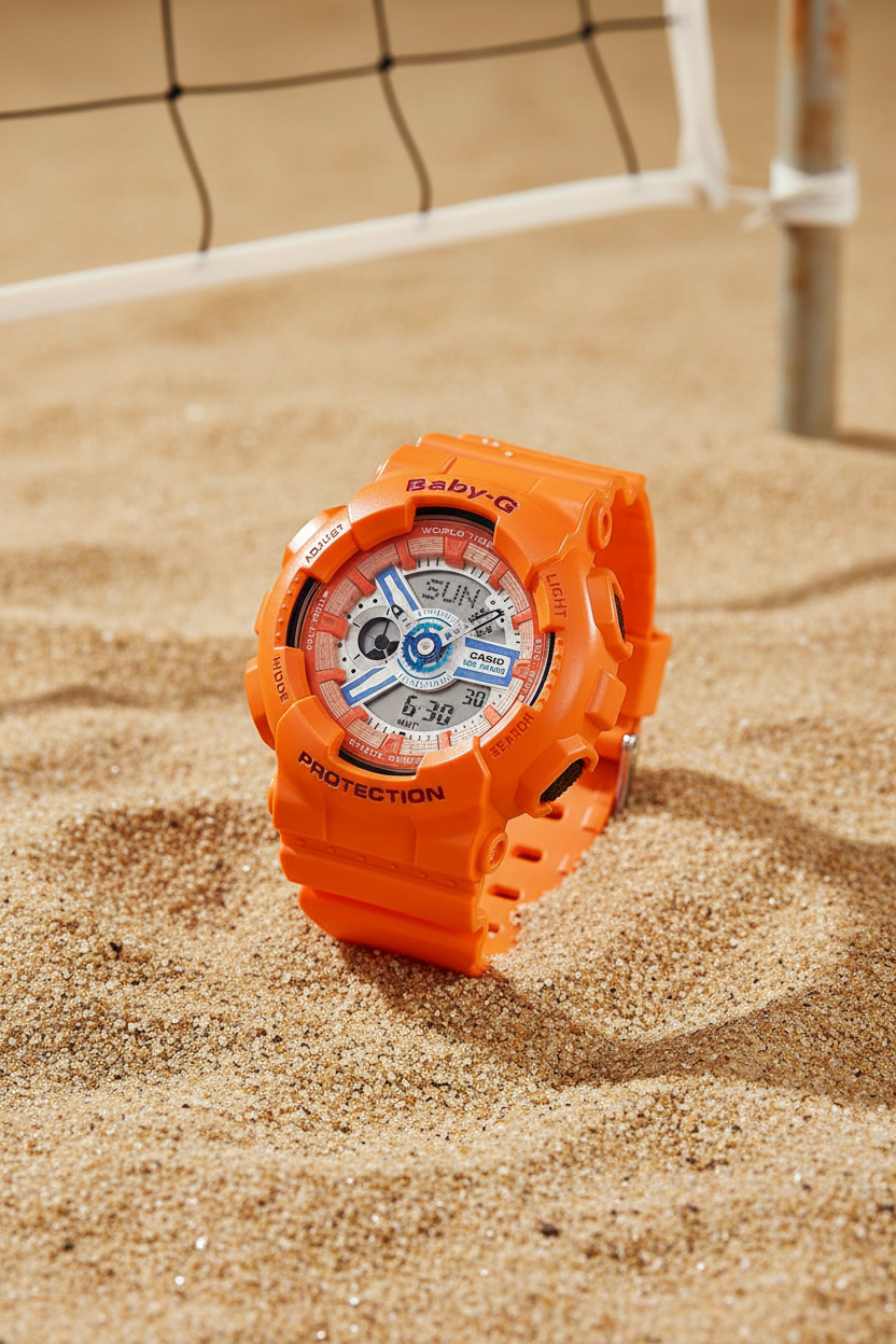 Reloj Casio Baby-G BA-110SN-4A Naranja