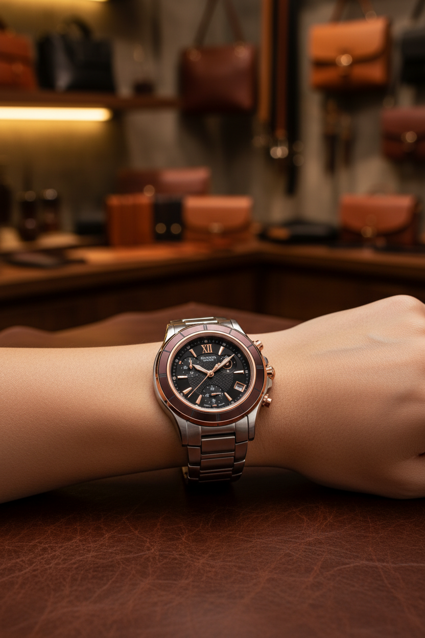 Reloj Casio Sheen SHE-5516SG-5A Café