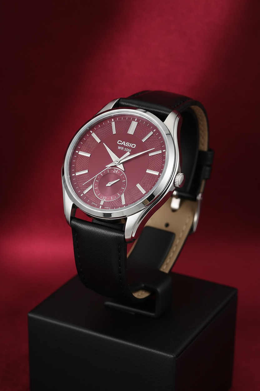 Reloj Casio MTP-B315L-4AV Rojo