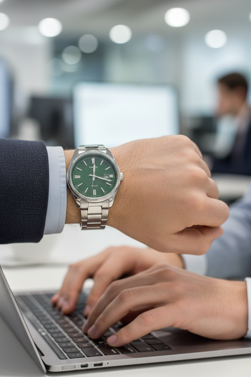 Reloj Casio MTP-1302DA-3AV Verde