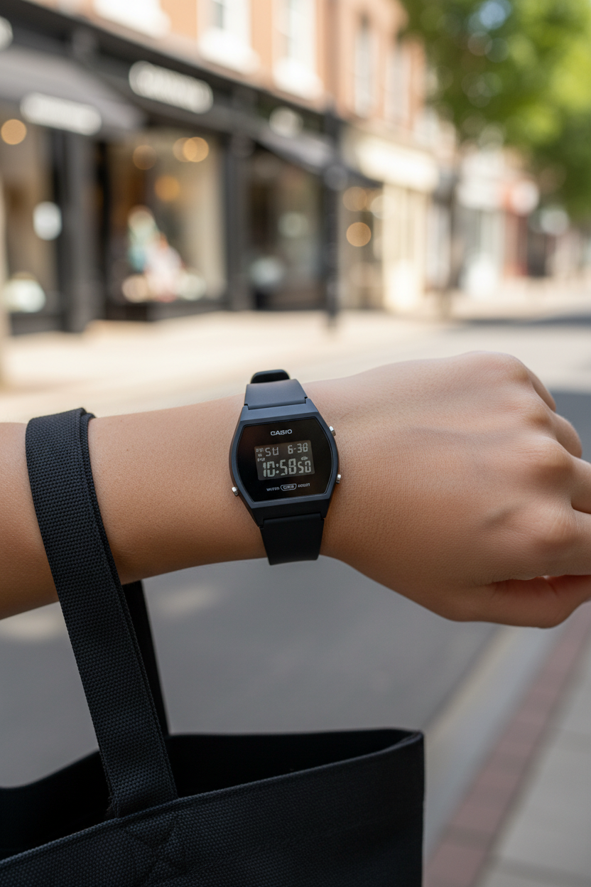 Reloj Casio LW-204-1B Negro