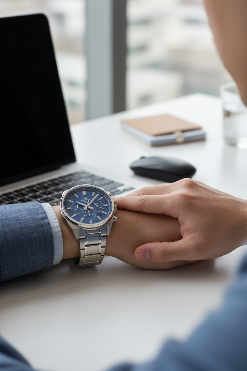 Reloj Casio Edifice EFV-650D-2AVU Azul