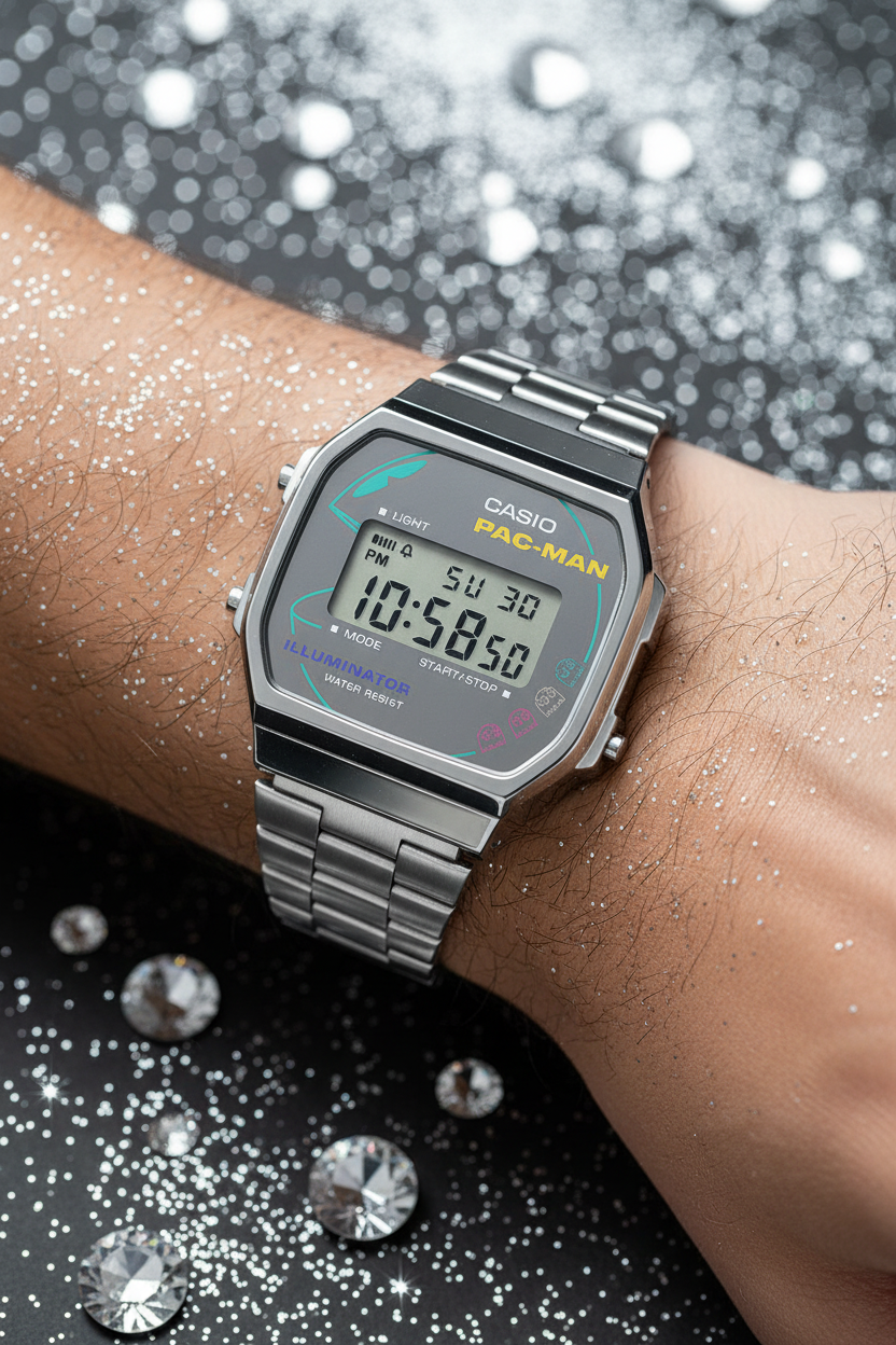 Reloj Casio Vintage A168WEPC-7A Plateado