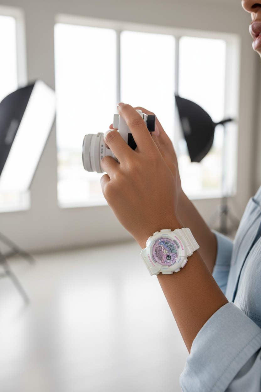 Reloj Casio Baby-G BA-110PL-7A1 Blanco
