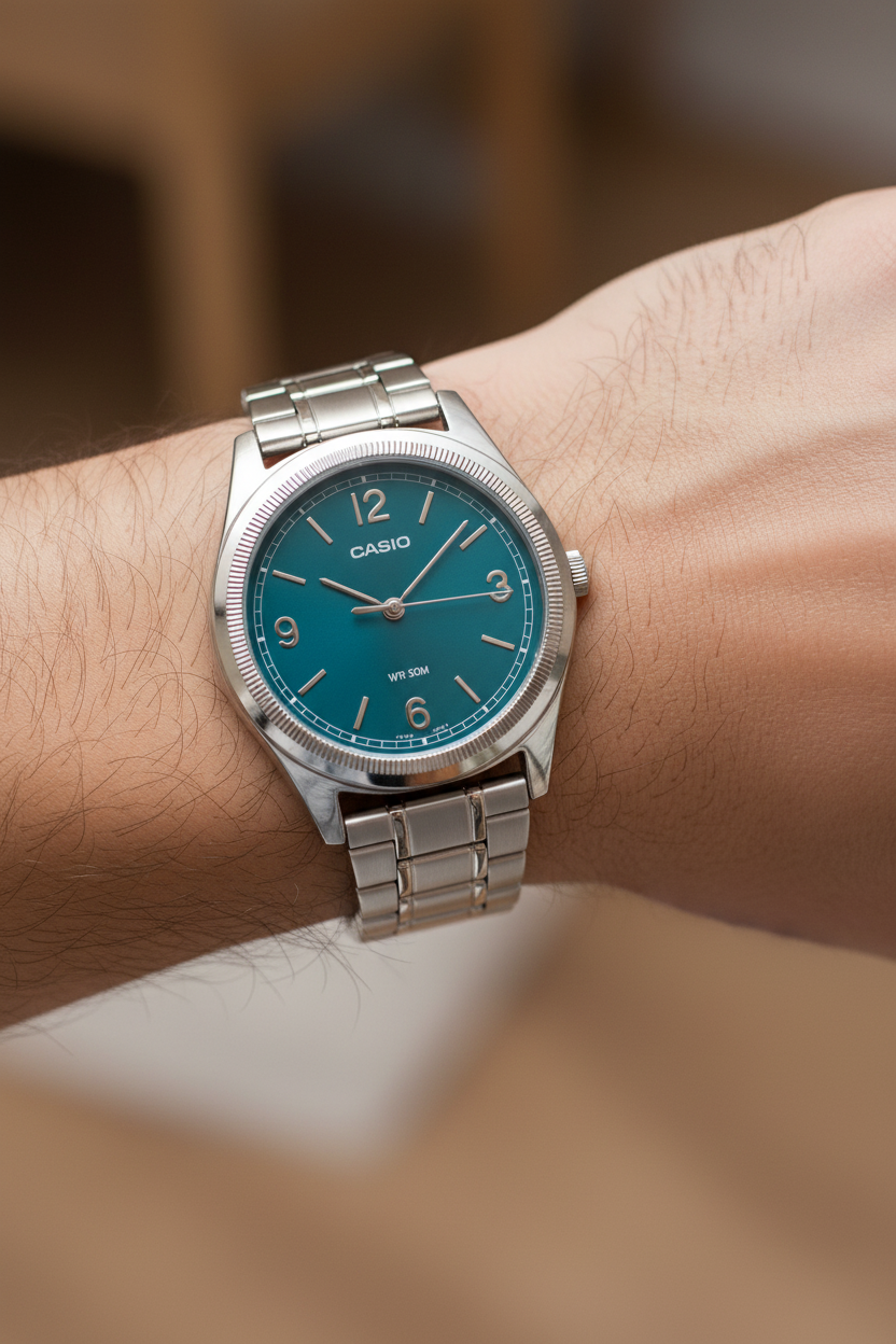 Reloj Casio MTP-B210D-2A1V Azul