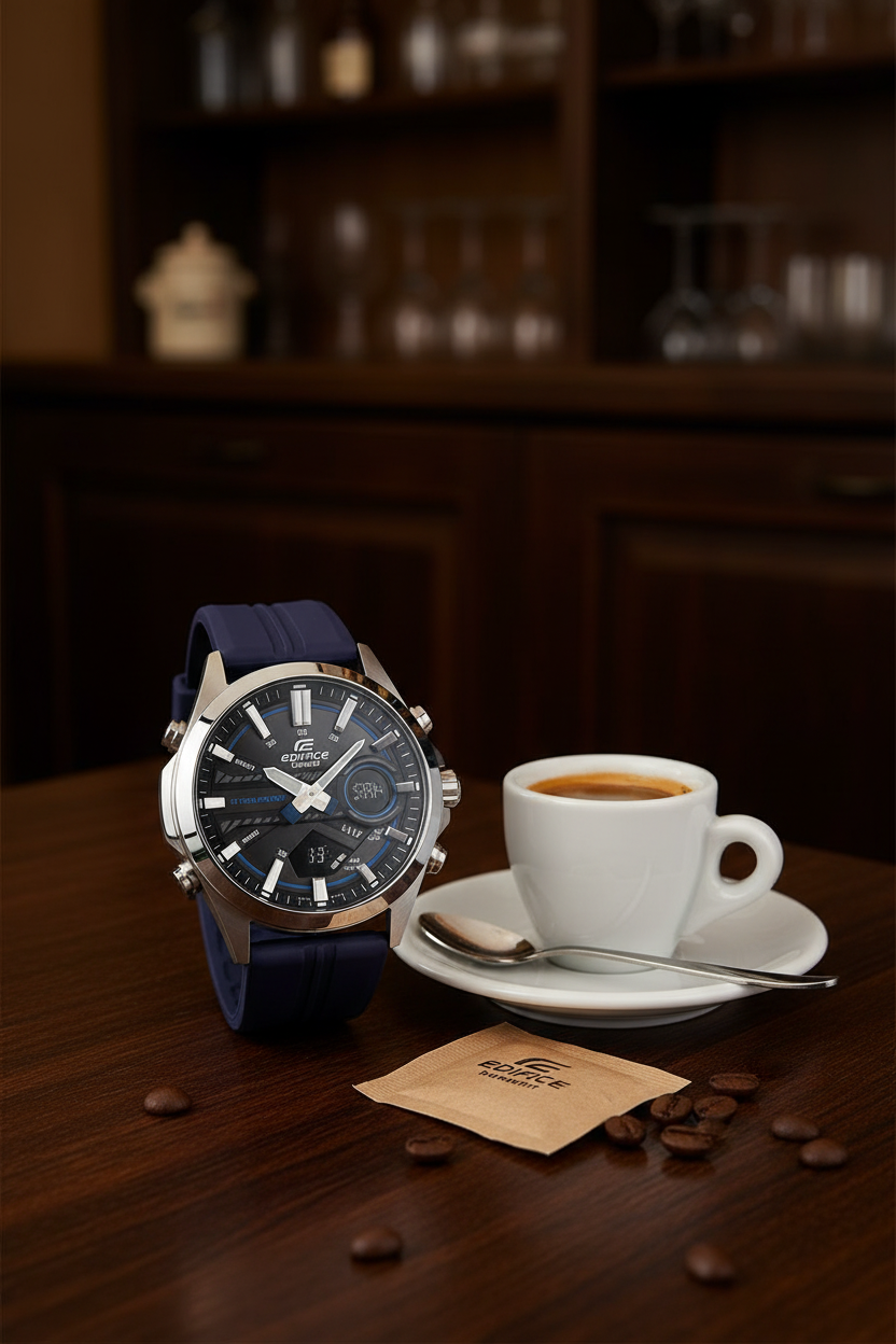 Reloj Casio Edifice EFV-C120P-1A2 Negro
