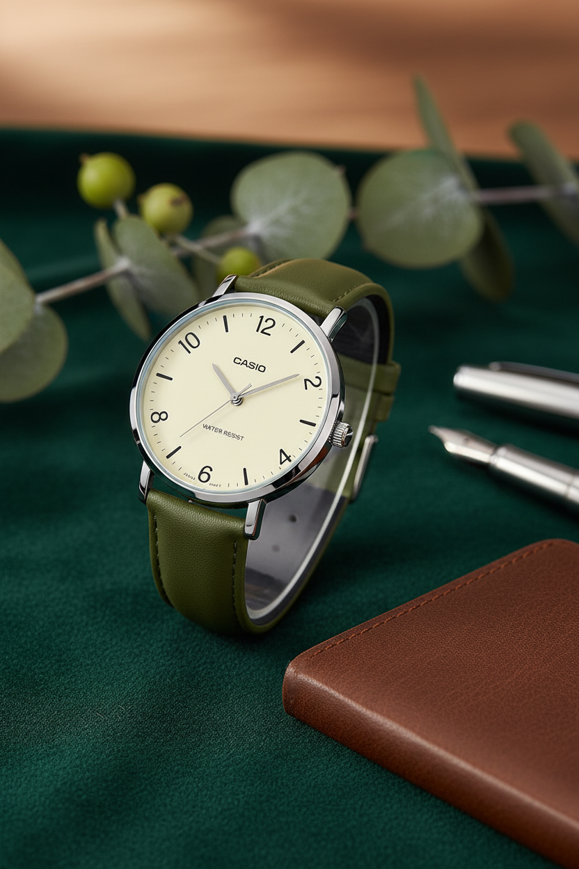 Reloj Casio MTP-VT03L-7B Verde