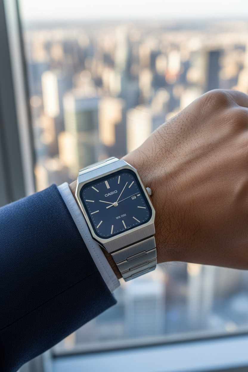 Reloj Casio MTP-B185D-2A1V Azul