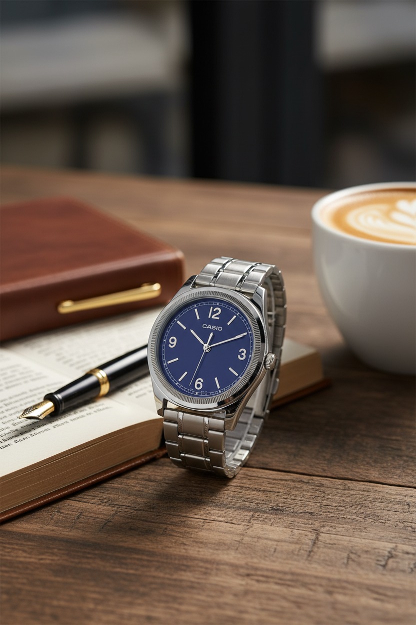 Reloj Casio MTP-B210D-2A2V Azul