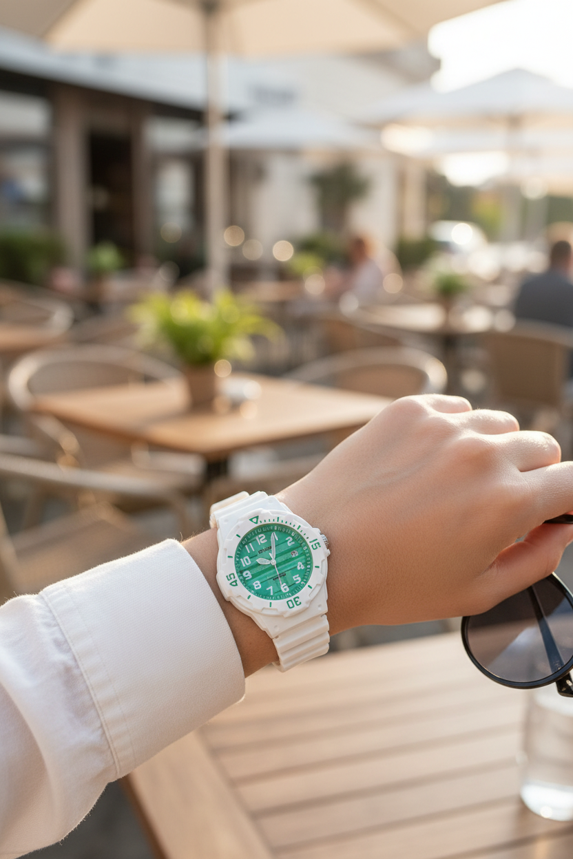 Reloj Casio LRW-200H-3CV Blanco