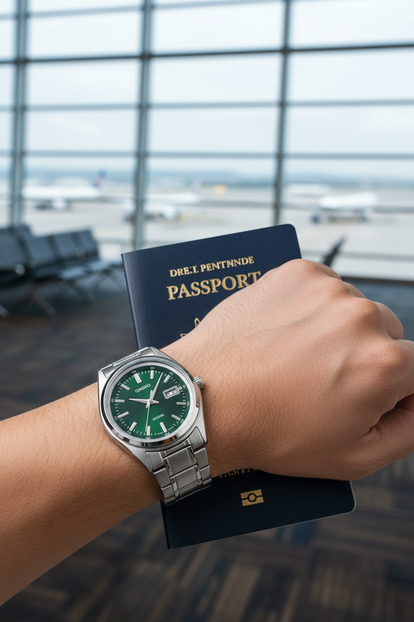 Reloj Casio MTP-B180D-3AV Verde