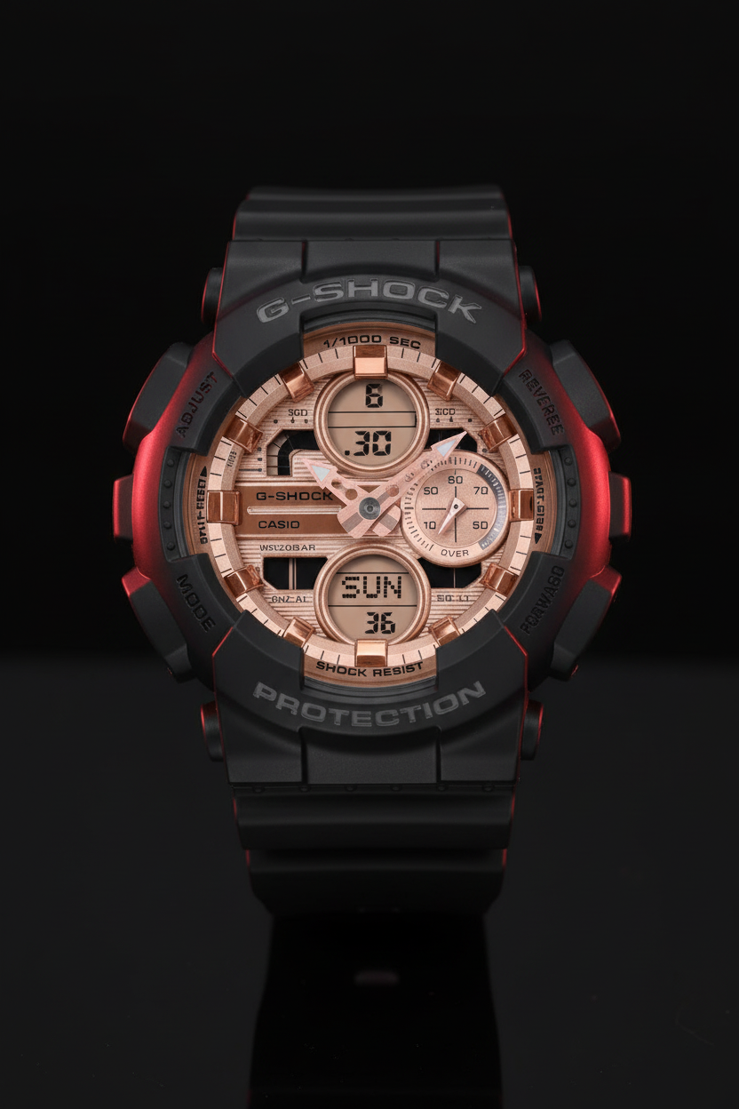 Reloj Casio G-Shock GMA-S140PG-1A Negro