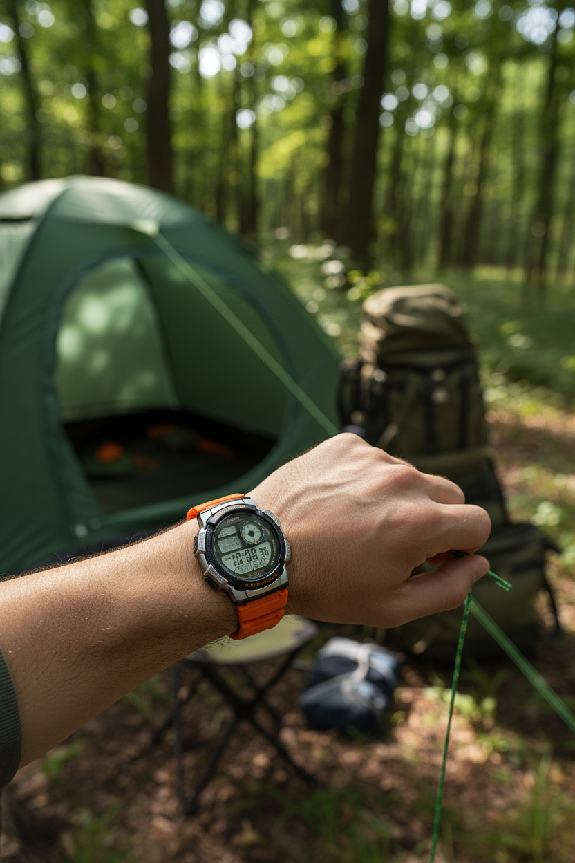 Reloj Casio AE-1000W-4BV Naranjado