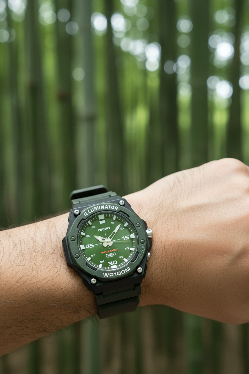 Reloj Casio MW-620H-3AV Verde