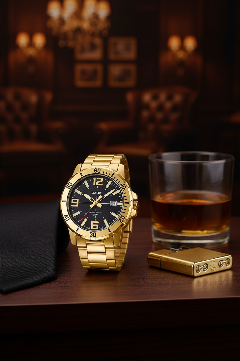 Reloj Casio MTP-VD01G-1BVU Dorado