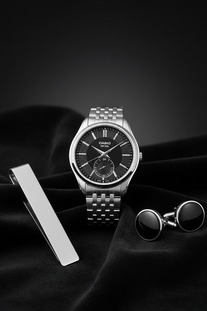 Reloj Casio MTP-B315D-1AV Negro