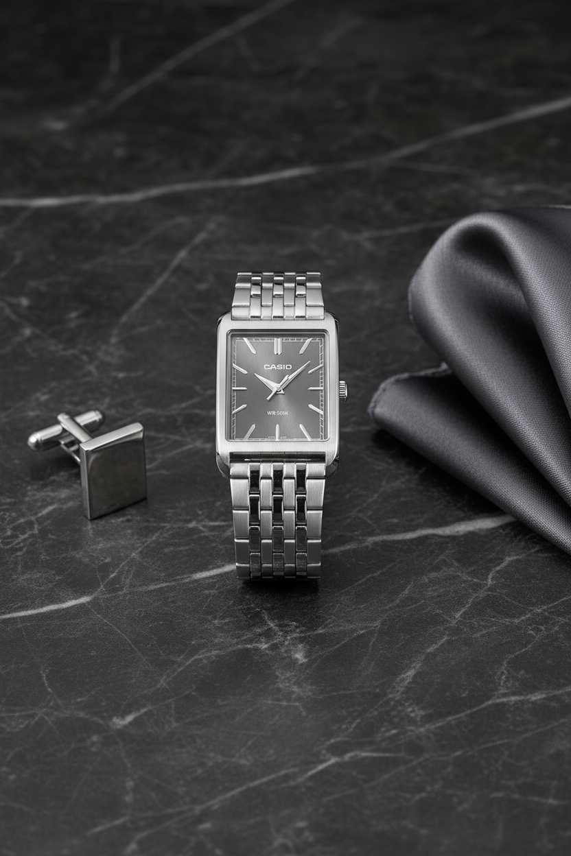 Reloj Casio MTP-B215D-8AV Gris