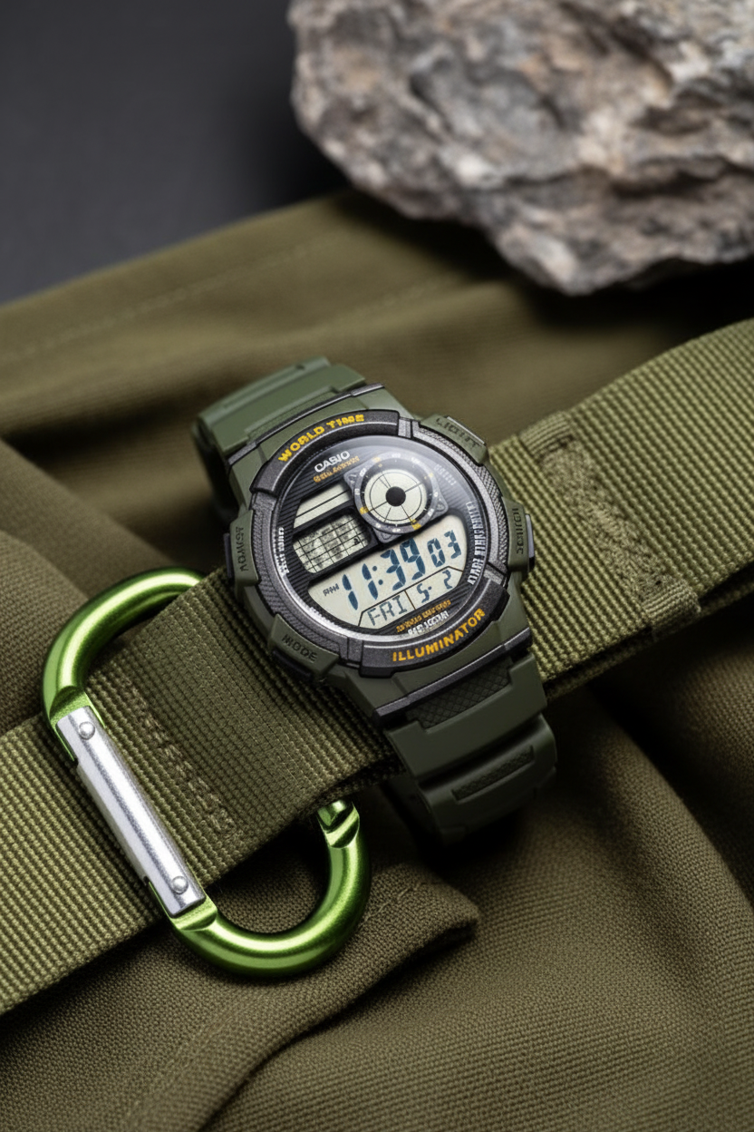 Reloj Casio AE-1000W-3AV Verde