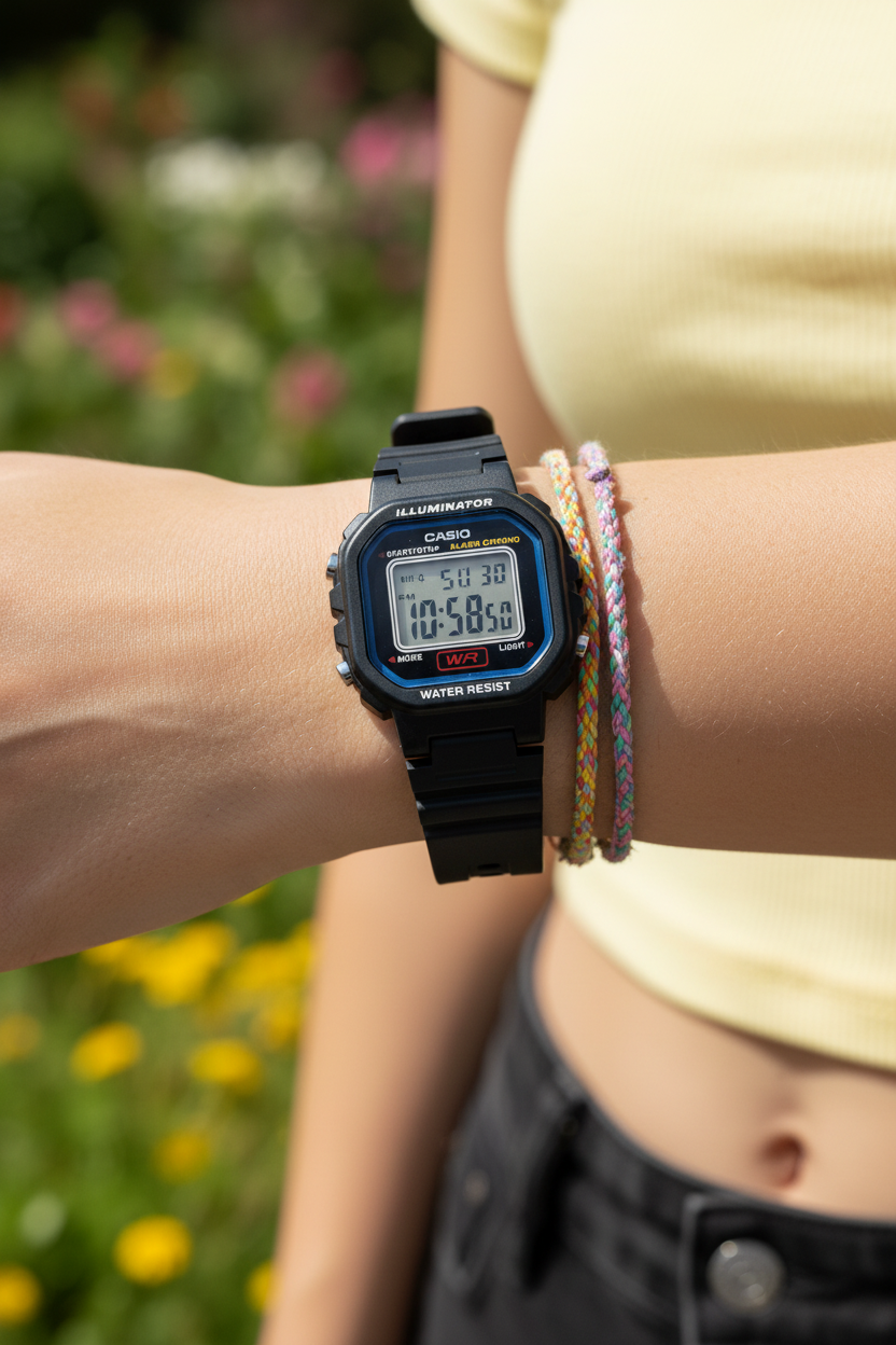 Reloj Casio LA-20WH-1C Negro