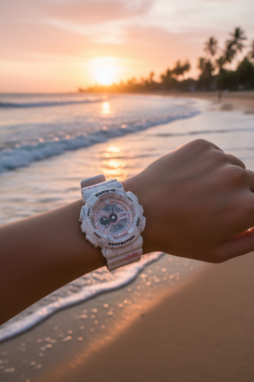Reloj Casio Baby-G BA-110CF-7A Blanco