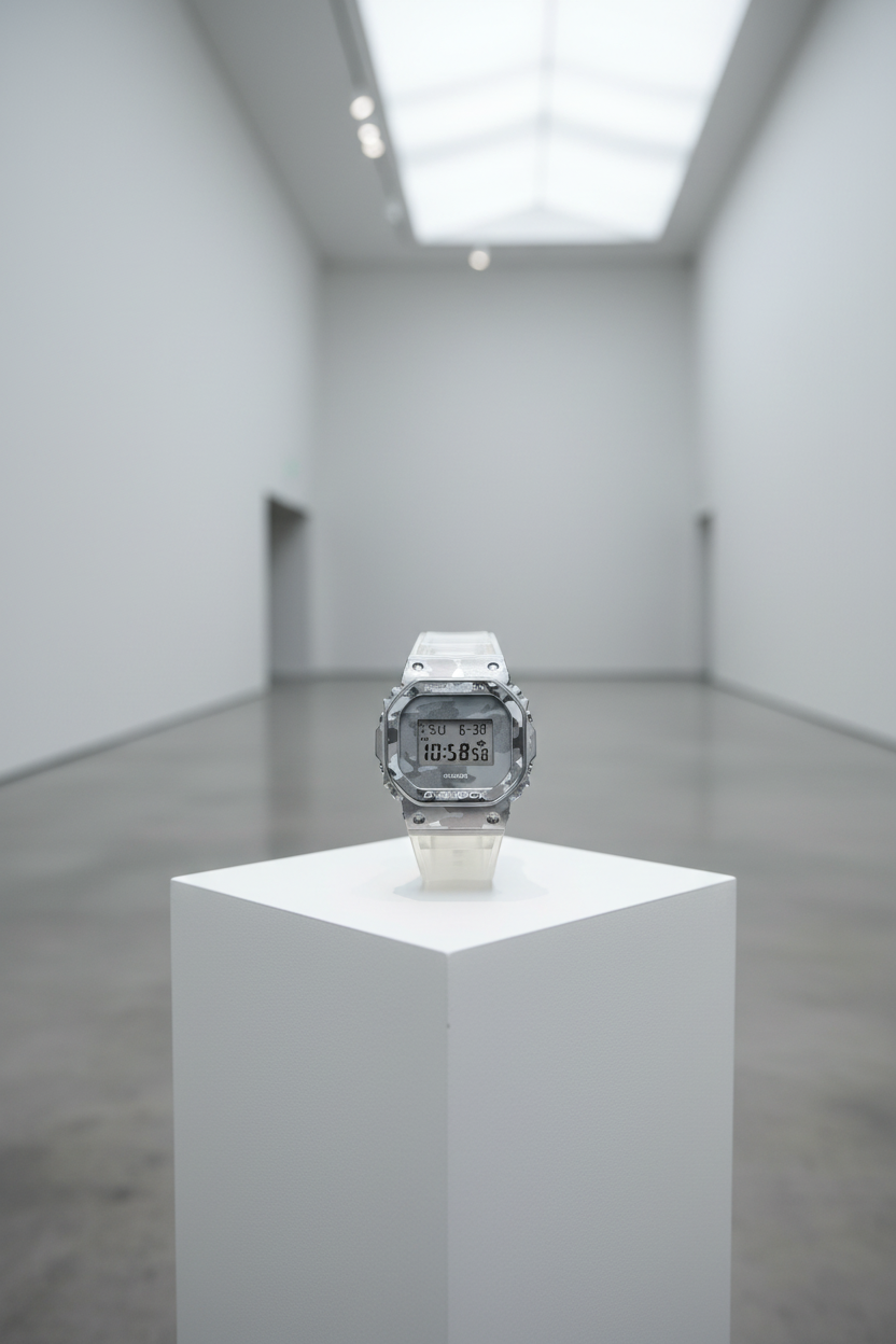 Reloj Casio G-Shock GM-5600SCM-1 Blanco