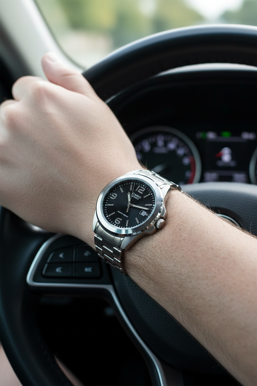 Reloj Casio MTP-1215A-1A Negro
