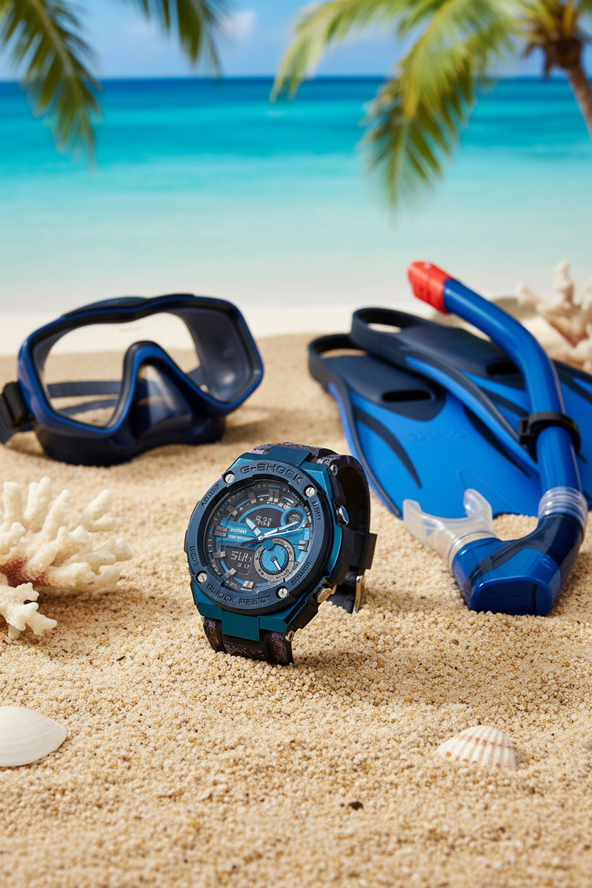 Reloj Casio G-Shock GST-200CP-2A Azul