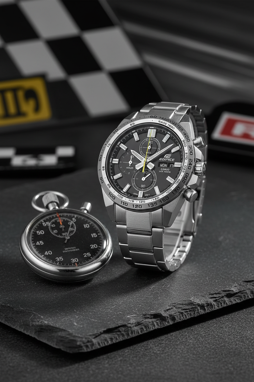 Reloj Casio Edifice EFR-574D-1AVU Negro