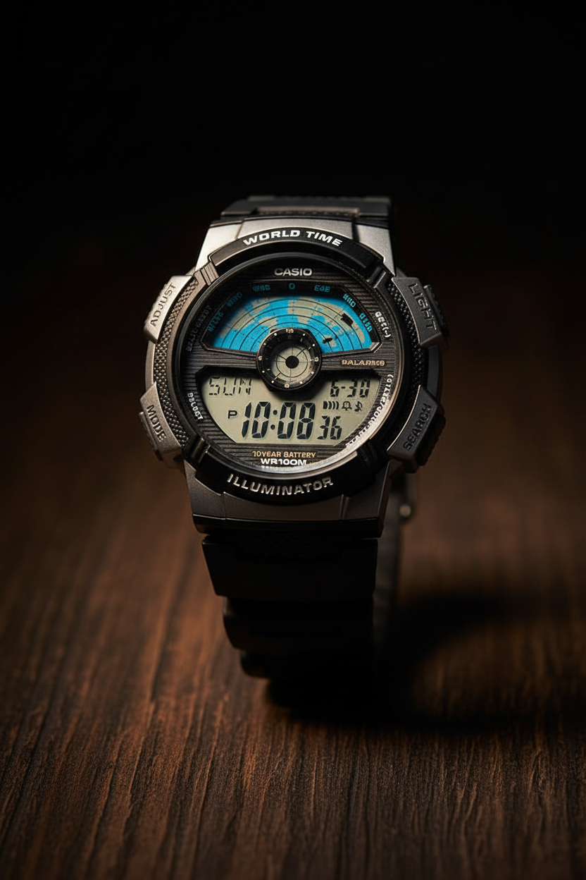 Reloj Casio AE-1100W-1AV Negro