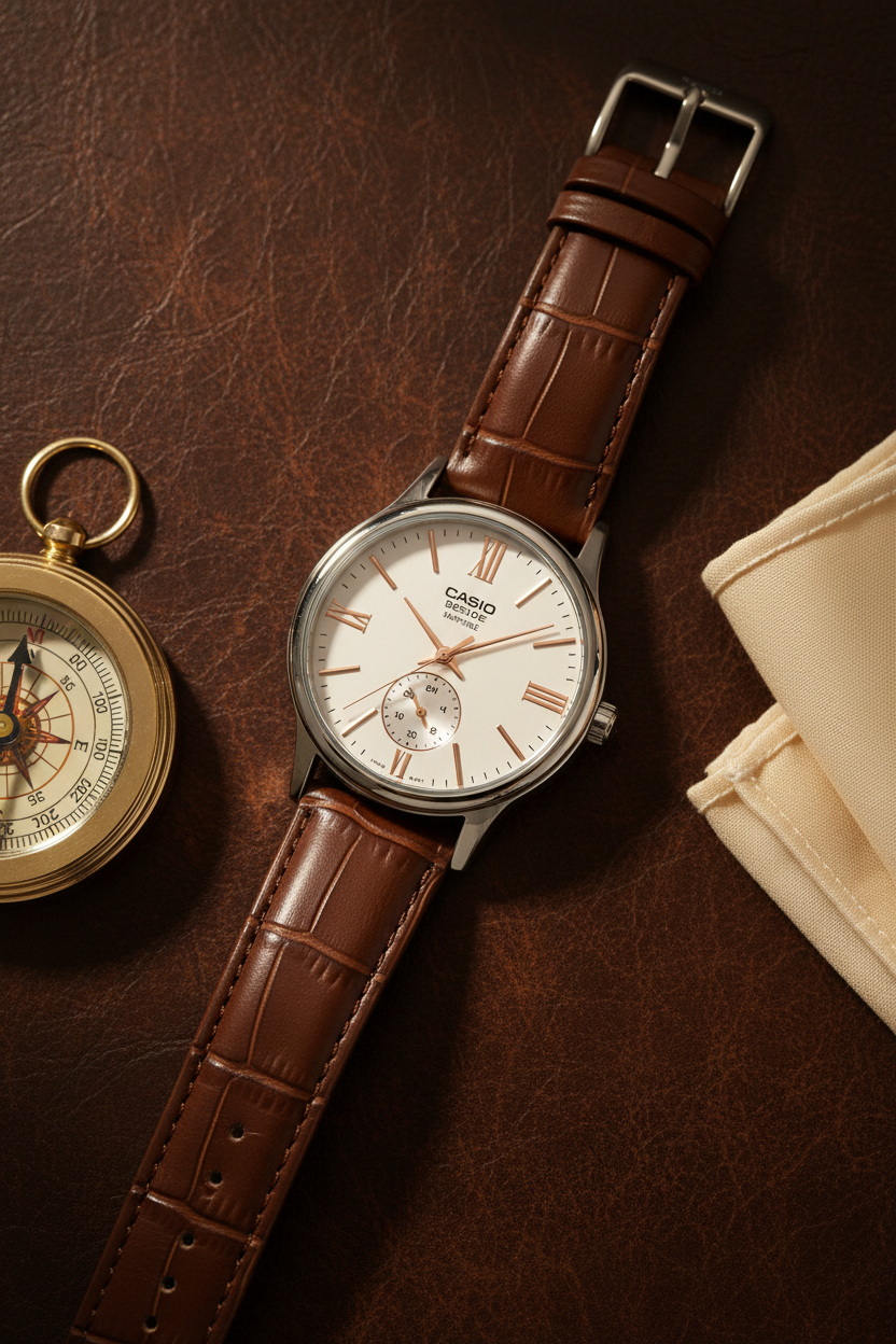Reloj Casio BMS-100L-5AV Café