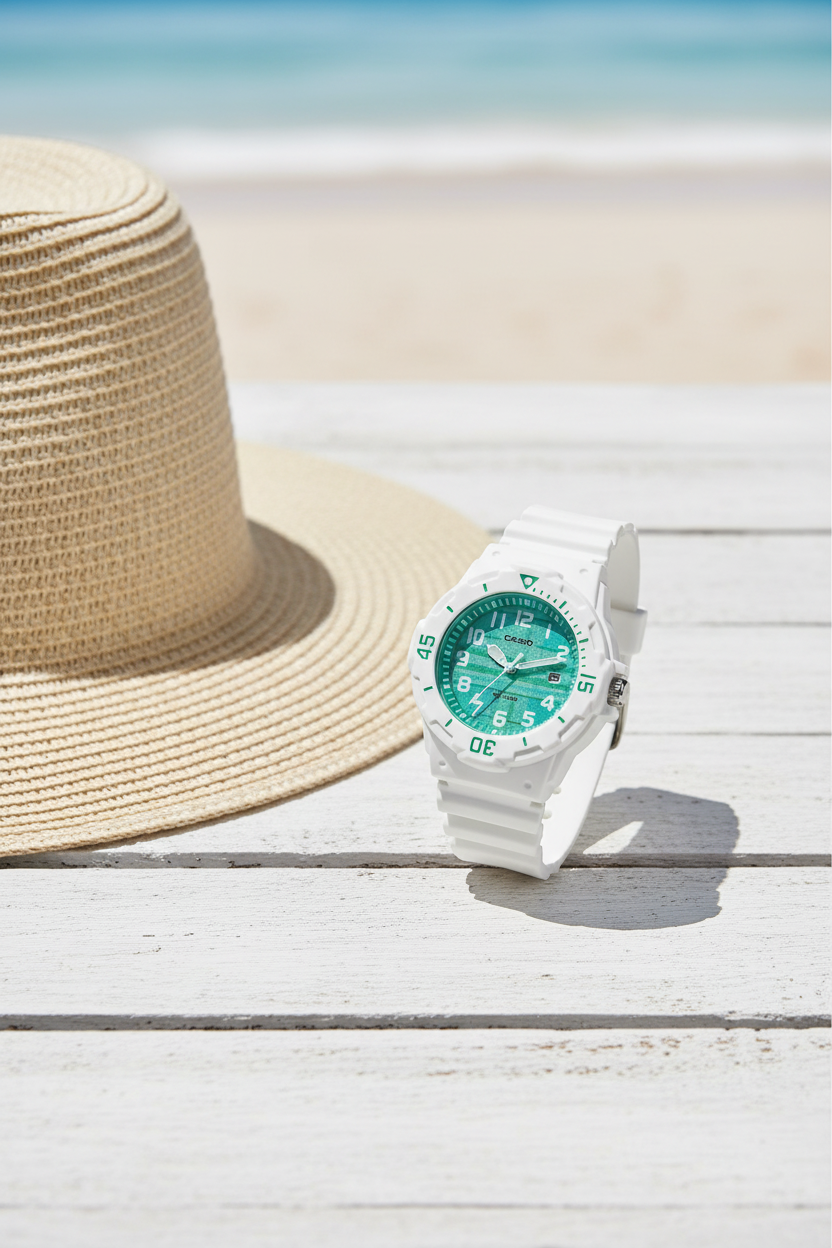 Reloj Casio LRW-200H-3CV Blanco