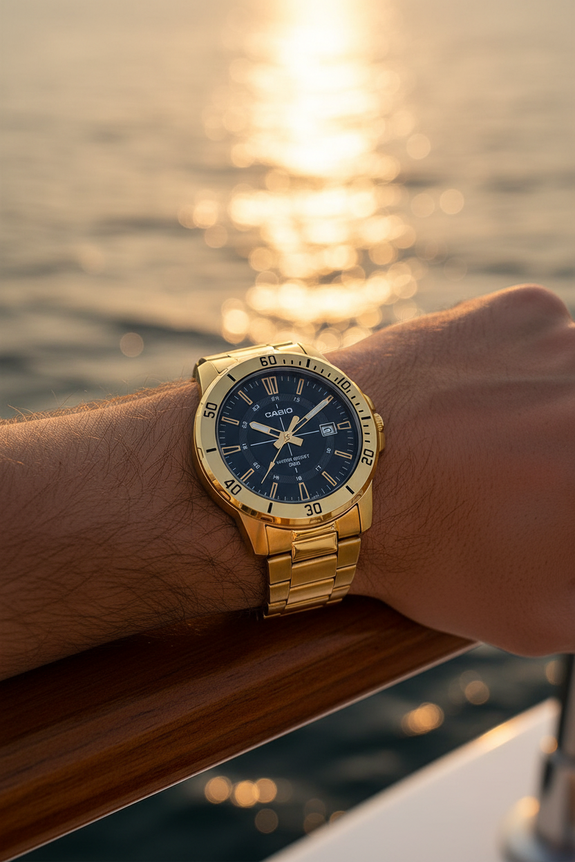 Reloj Casio MTP-VD01G-1CVU Dorado