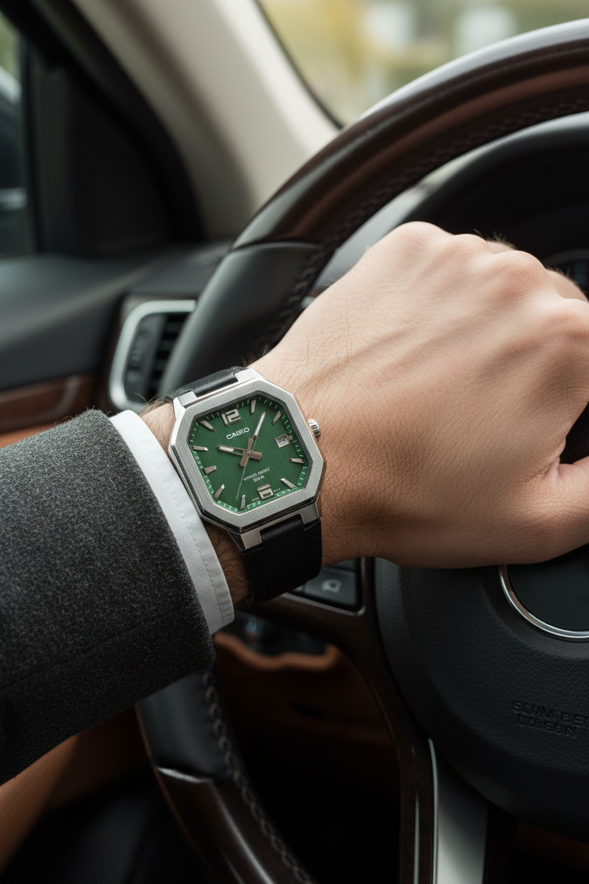 Reloj Casio MTP-B195L-3AV Verde