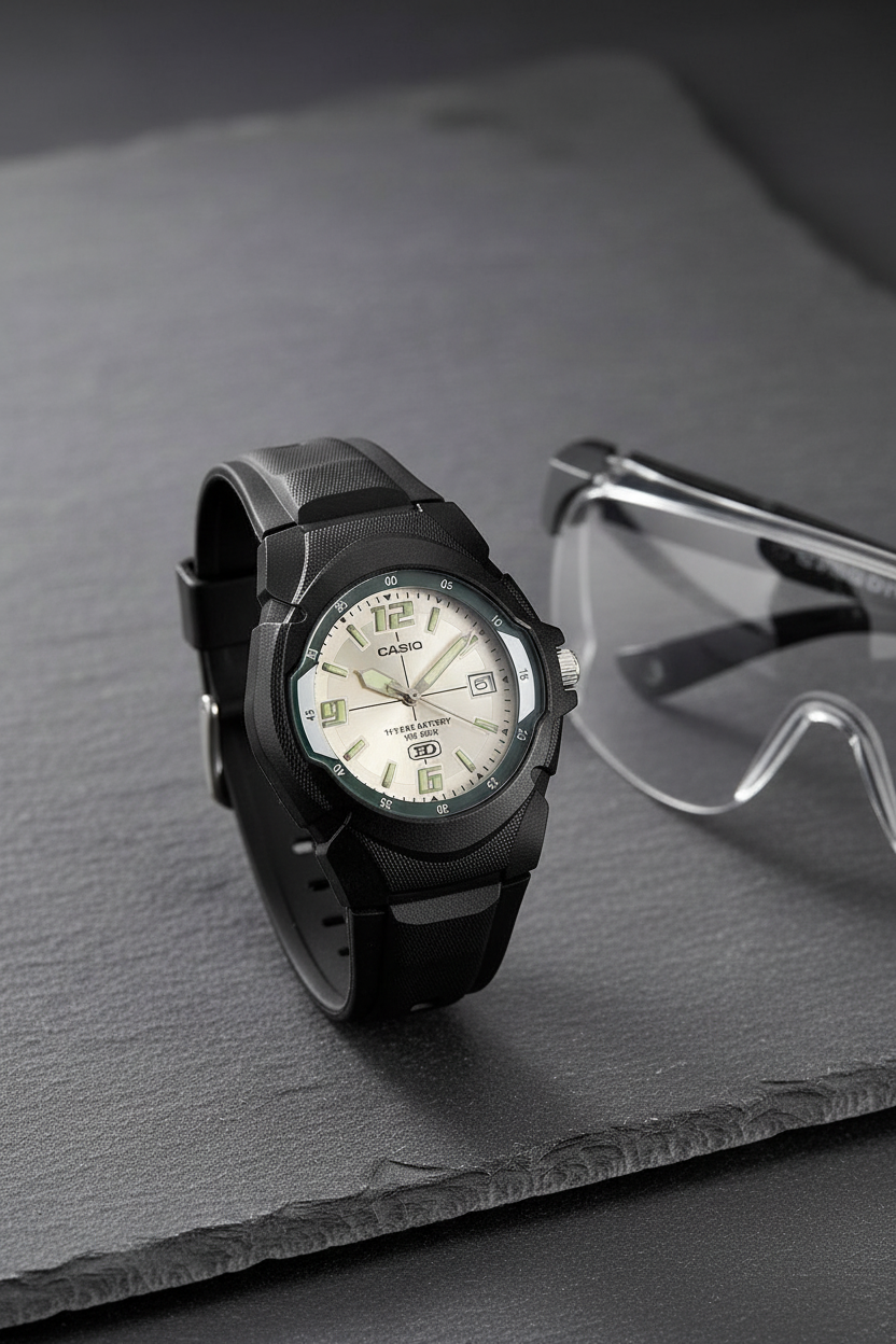 Reloj Casio MW-600F-7AV Blanco