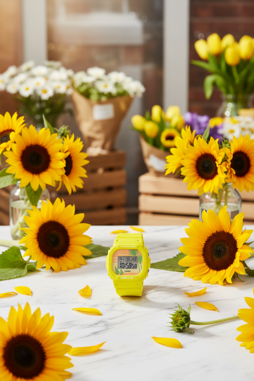 Reloj Casio Baby-G BGD-560BC-9 Amarillo