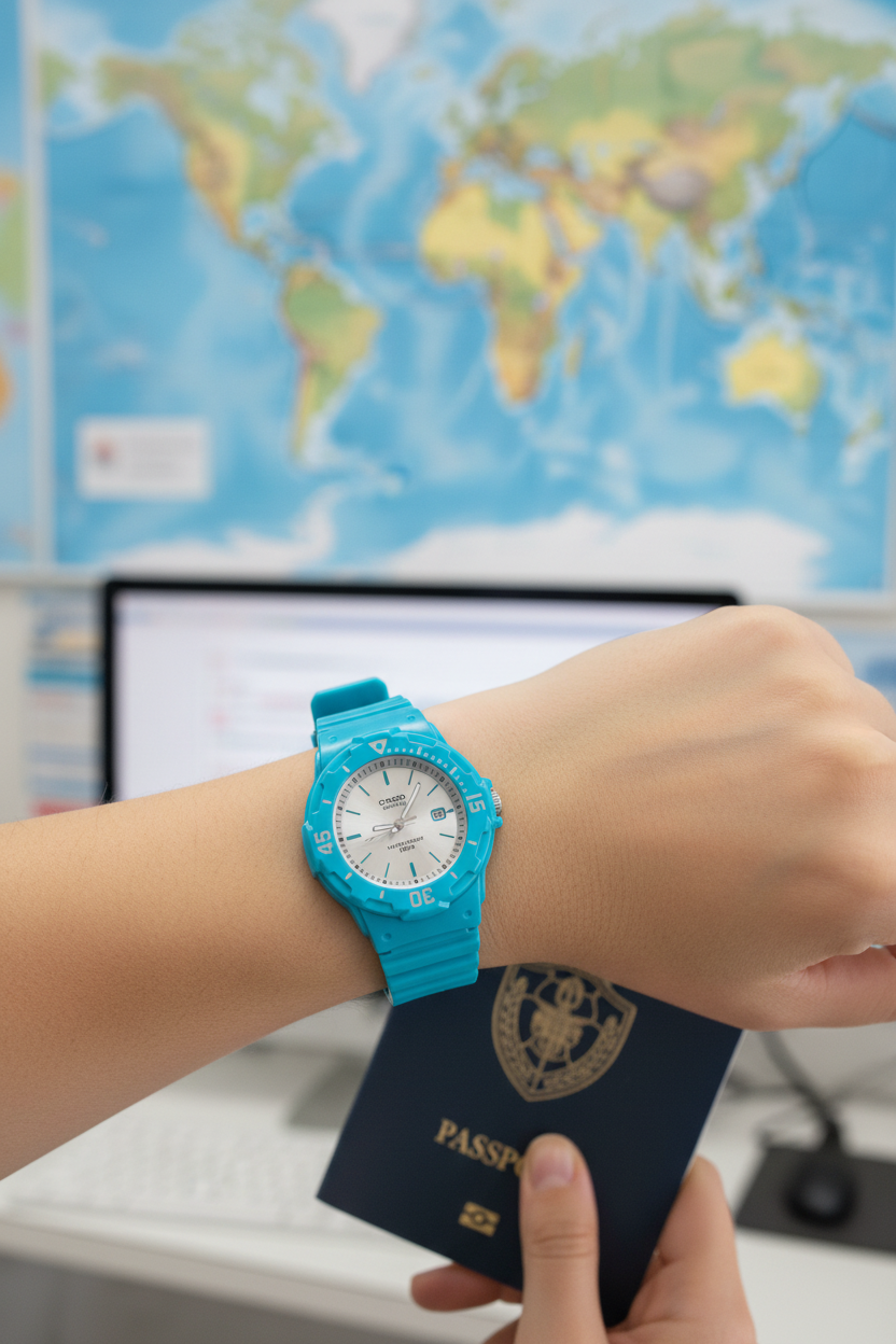 Reloj Casio LRW-200H-2E3V Azul