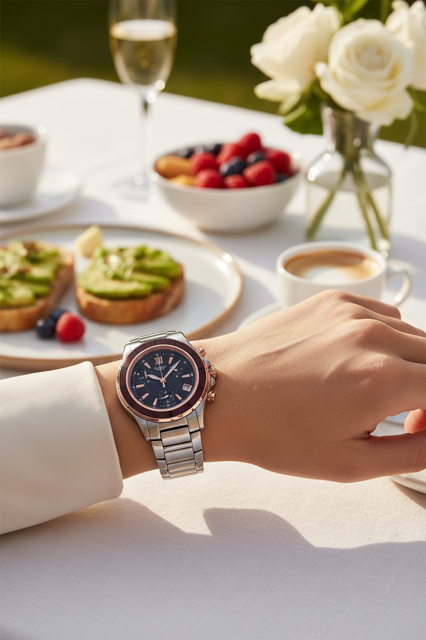 Reloj Casio Sheen SHE-5516SG-5A Café