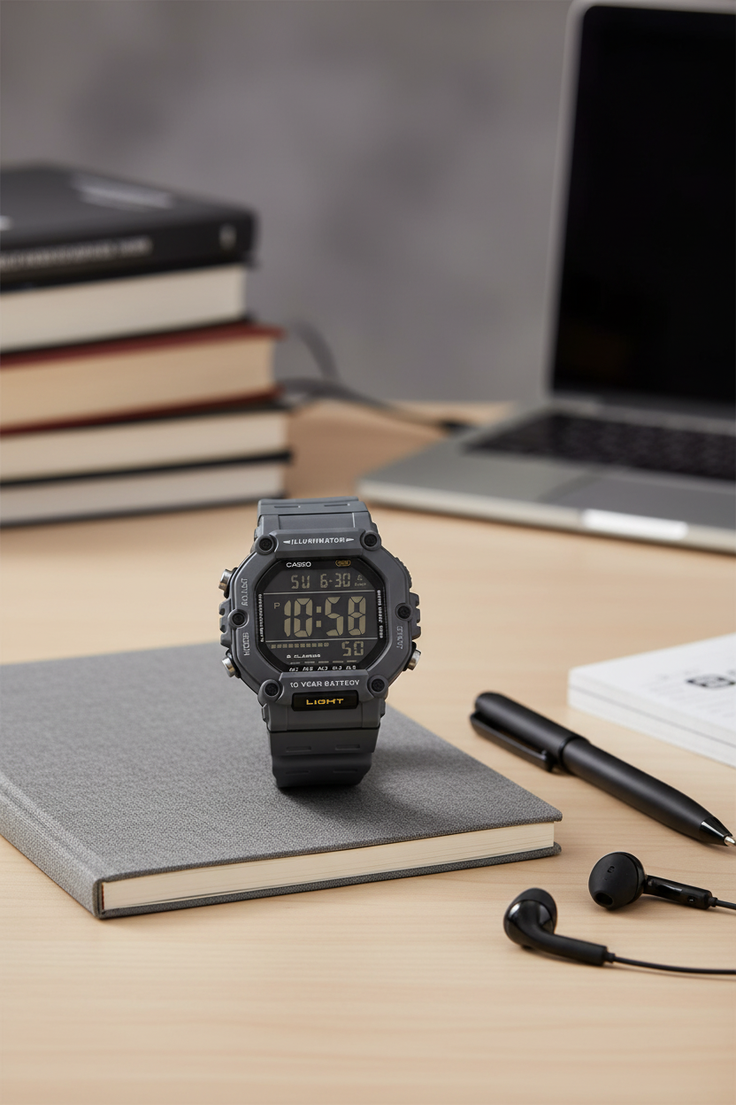 Reloj Casio AE-1600H-8BV Gris