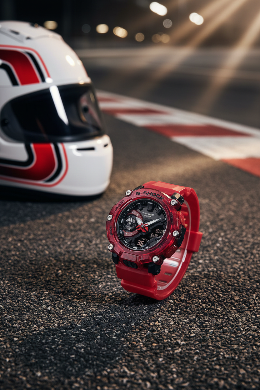 Reloj Casio G-Shock GA-2200SKL-4A Rojo