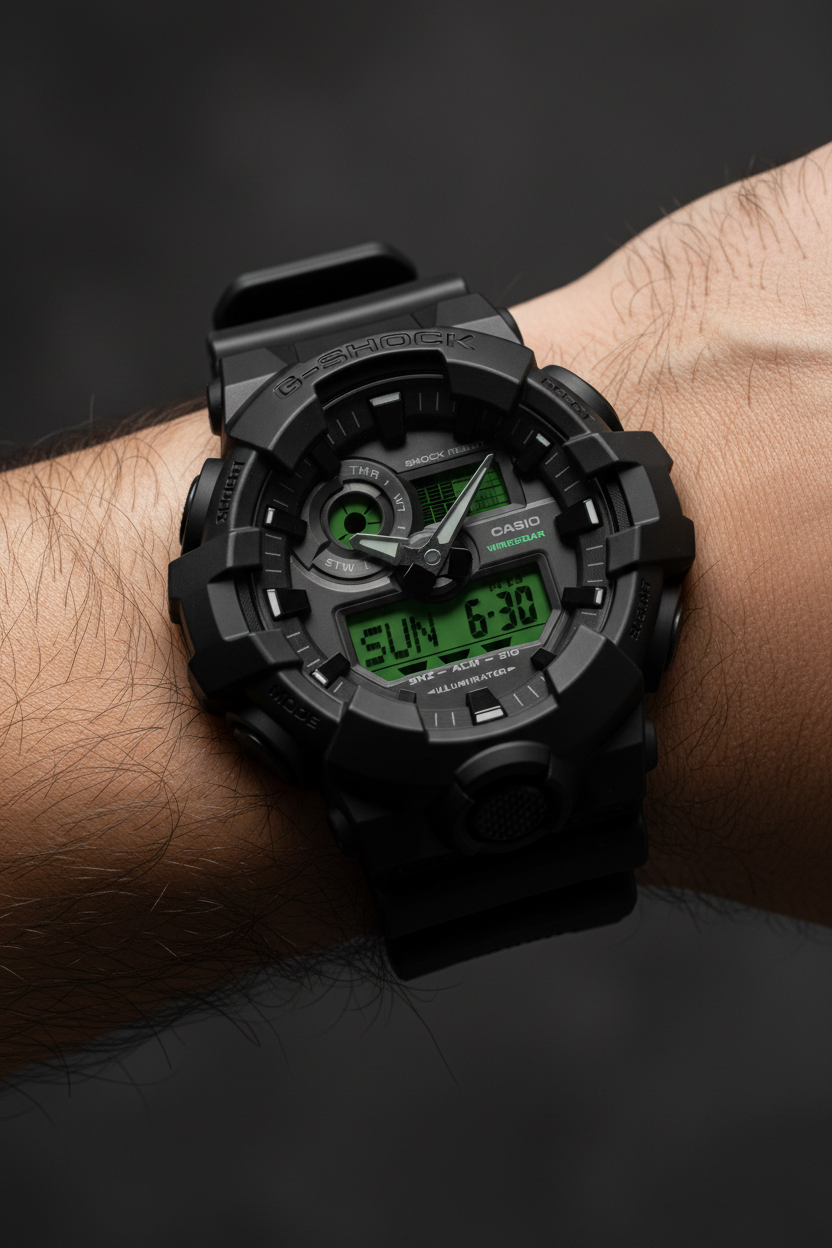 Reloj Casio G-Shock GA-700BEG-1A Negro
