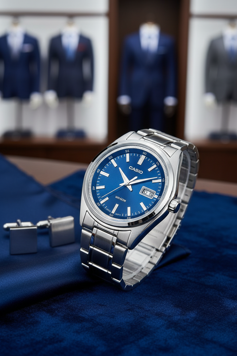 Reloj Casio MTP-B180D-2AV Azul