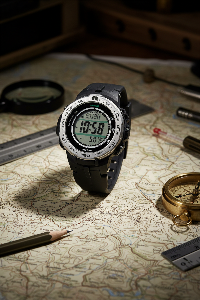 Reloj Casio Pro Trek PRW-3100-1 Negro
